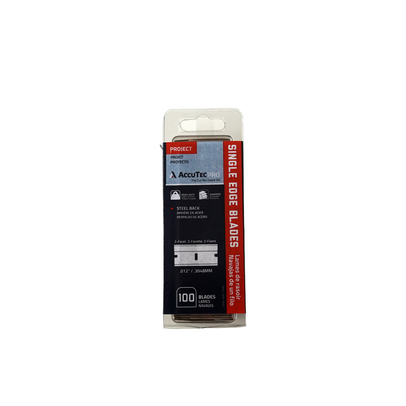 SINGLE EDGE RAZOR BLADES #12 (100/BX) MB112