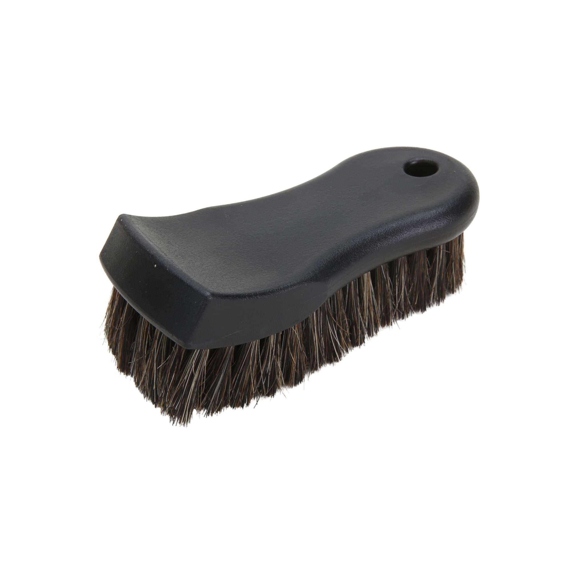 Horse Hair Leather Brush, 6"x2.5"x1"