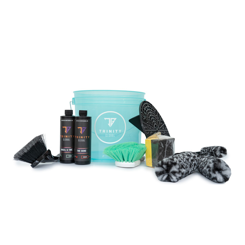Wheel Cleaner Kit Bundle Package