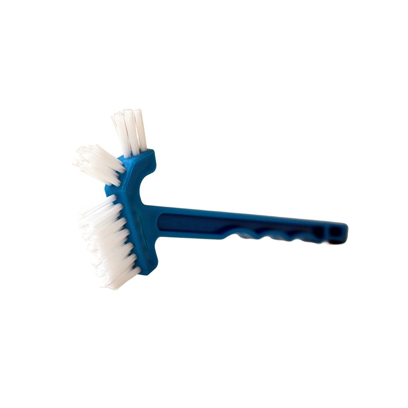 CAPTAIN'S CHOICE TRIPLE HEAD DETAIL SCRUB BRUSH ICM-288