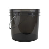 Plastic Pail Translucent Bucket 3.5 Gallon