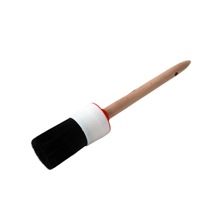 ROUND BRUSH - BLACK BRISTLE 299