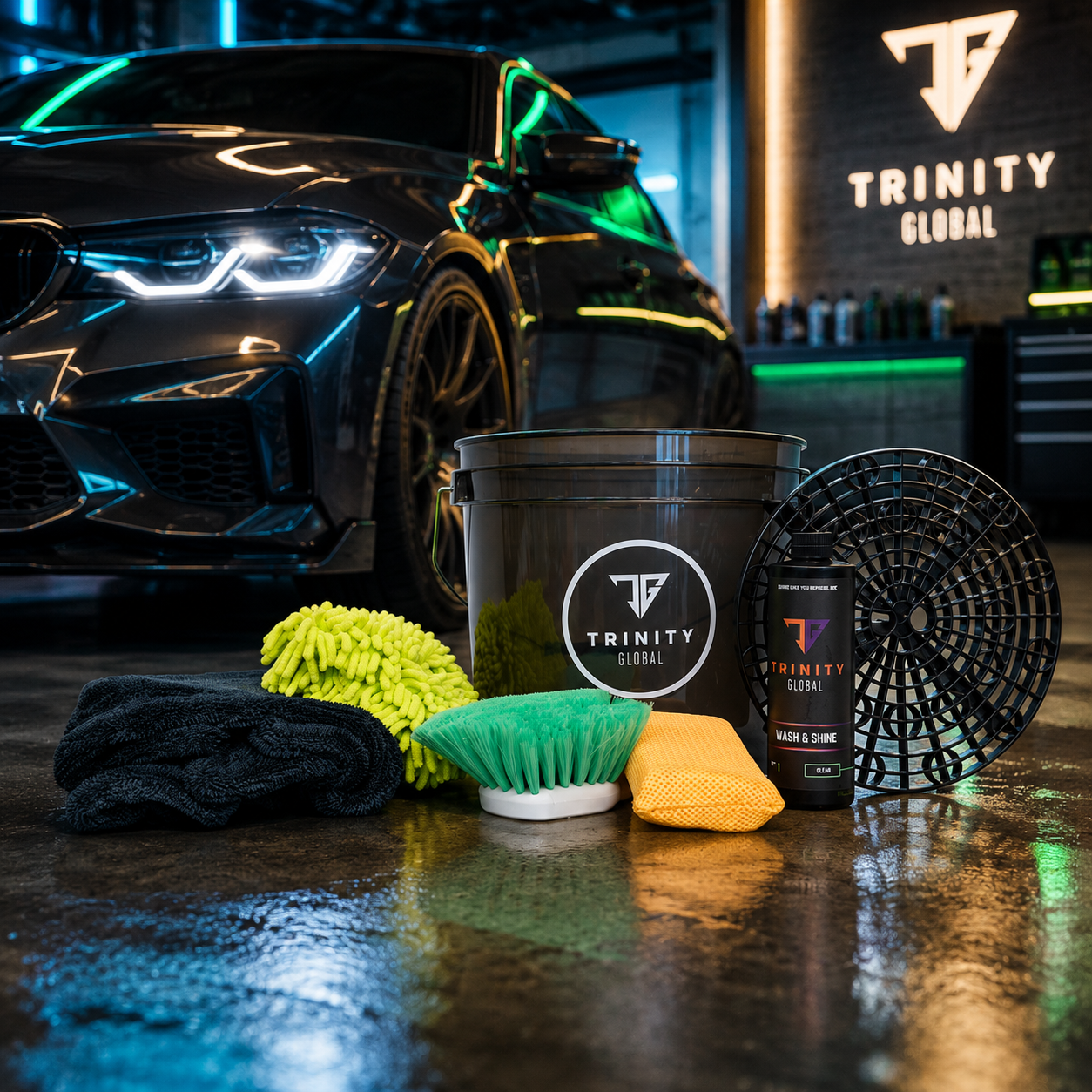 Starter Exterior Wash Kit Bundle Package